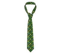 IFHSIGoe Happy Sukkot Necktie for Men Funny Tie Polyester Textile Soft Neck Ties for Weddings Party