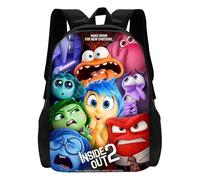 IFHSIGoe Inside Out 2 Backpack Cartoon Series Lightweight Waterproof Schoolbag for Camping Travel Back to Supplies