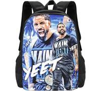 IFHSIGoe Jey Wrestler USO Unisex Sports Bag, Backpack for Indoor Cool Work Backpack Notebook Bag for Men and Women