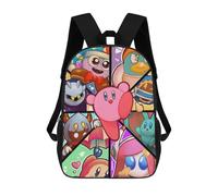 IFHSIGoe Kirby Backpacks Bookbag Casual Daypack for Travel Camping Hiking