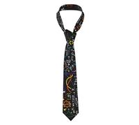 IFHSIGoe Mathematics Education Math Men'S Neck Tie Party Suit Necktie Wedding Business Formal Tie Great Gifts For Men