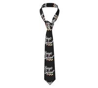 IFHSIGoe Men'S Tie Funny Bingo Squad Novelty Men Necktie Great For Dances