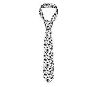 IFHSIGoe Mens Ties,Dalmatian Print Pattern Men's Neckties Business Neckties Suit Tie Casual Wedding Formal Tie