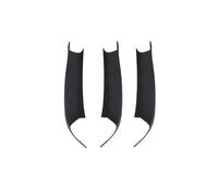 IFHSKFH 1pc/3pc/4pcs Set Car Inner Door Handle Panel LHD Pull Protective Cover ABS for BMW X3 X4 F25 F26 2011-2017 Interior Accessories Inner Door Handle(3Pcs Black)