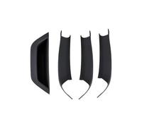 IFHSKFH 1pc/3pc/4pcs Set Car Inner Door Handle Panel LHD Pull Protective Cover ABS for BMW X3 X4 F25 F26 2011-2017 Interior Accessories Inner Door Handle(4Pcs Black)