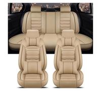 IFHSKFH Car Seat Covers For KIA For Ceed For Rio For Carens Camival For Picanto Telluride Interior Universal Car Seat Cover Car Seat Accessories(Beige B)