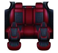 IFHSKFH Car Seat Covers For VW For Amarok For Polo 9N Interior Accessories Anti-Slip Universal Fit Car Seat Covers Car Seat Accessories(Red B)