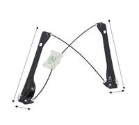 IFHSKFH Power Window Lifters for Skoda for Fabia for MK3 Replacement Window Lever Front Electric Window Regulator W/o Motor Auto Window Lifter(1PCRight)