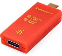 IFI iDefender USB Audio Ground Loop Isolator, Red