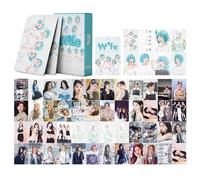 iFii 55pcs (G) I-DLE Photo Cards Kpop Gidle Solo Cards, 6x9cm Premium (여자) 아이들 Greeting Cards Miyeon,Minnie,Soyeon,Yuq1,Shuhua Cards with Box for Fans (WIFE)