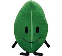 iFii Battle for Dream Island Plushies Toy, Bfdi Plushies Leafy/Firey/Flower/Bubble/Teardrop/Pen Stuffed Dolls Toys for Fans (Leafy 25 * 13 * 10cm)