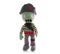 iFii Profession PVZ Zombie Plush 30cm, Cute Plants Vs Zombies Plushies Officer/Businessman/Farmer/Thief/Knight Zombie Cosplay Stuffed Animal Doll Gift for Fans (Zipline zombie)