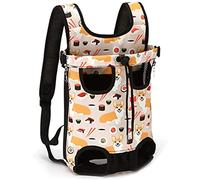 IFIKK Dog Carrier Backpacks Portable Pet Puppy Backpack Carrier Legs Out Front-facing Hands Free Adjustable Dog Carrier Backpack for Cats and Small Dogs for Walking Hiking Bike