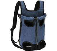 IFIKK Dog Carrier Backpacks Portable Pet Puppy Backpack Carrier Legs Out Front-facing Hands Free Adjustable Dog Carrier Backpack for Cats and Small Dogs for Walking Hiking Bike