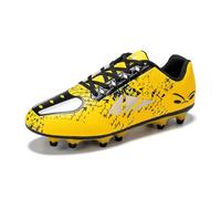 IFIKK Men's Football Boots Non-Slip Turf Football Boots for Children TF/FG Training Football Boots, Cd012, 33 EU