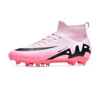 IFIKK Men's Football Boots Spike Cleats Athletics Spikes Unisex Children's Training Shoes Professional Trainers Outdoor Sports Competition, Tall Style 27, 9.5 UK