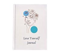 IFKA & S Love Yourself Journal, Gratitude, Mindfulness, & Personal Development Journal for Men and Women, Goal Setting and Daily Motivation Quote, Daily To Do Planner, Undated, 16 weeks, 288 pages