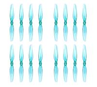 iFlight 16pcs Nazgul T4030 4inch Durable 2-Blades Propeller RC Drone Props CW CCW for Drone Racing Quadcopter Frame Kit (Transparent blue)