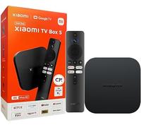 iflip Xia-omi TV Box S (2nd Gen) 4K Ultra HD Streaming Media Player, Google TV Box with 2GB RAM 8GB ROM, 2.4G/5G Dual WiFi, Bluetooth 5.2 & Dolby Audio and DTS-HD, Dolby Vision, HDR10+