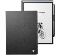 iFLYTEK AINOTE Air 2, 8.2" AI Smart E Ink Tablet Folio Case, Premium Textured PU Leather, Slim Lightweight Cover with Smooth Lining & Stylus Pen Storage and for Writing Tablet, Business Black
