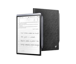 iflytek AINOTE Air 2 Bundle - Black Folio Case, 8.2-inch AI Note-Taking Tablet Writing Paper Tablets, Digital Notebook with Pen, Voice-to-Text Transcription, Multi-Languages Chatgpt Support