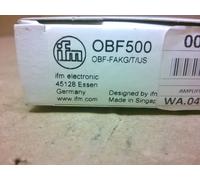 IFM OBF500 Fiber-Optic Amplifier 10-30VDC 100/10mA-New In Box