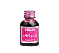 IFNSBUAYW 30ml Bottle Pure Colorful Fountain Pen Ink Universal Smooth Liquid Dye Ink Water Based Compatible With Various Fountain Pens 10 Colors(Bottle ink Hot Pink)
