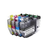 IFNSBUAYW 4pcs Compatible LC3511 LC3513 Ink Cartridge For MFC-J690DW MFC-J491DW MFC-J890DW DCP-J572DW Printer(1Set 4pcs)