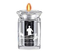 IFOLAINA Small Cremation Urn Fisherman Urn Finshing in Heaven Keepsake and Funeral Urns for Adults Ashes of Men and Dad Small Urns for Human Ashes for Funeral Miniature and Decorative Urns