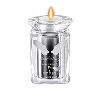 IFOLAINA Small Urn Angel Wings Miniature Urns Crystal Ashes Mom Cremation Keepsake Holder for Ashes Dad Adult Male Human Pet Dog Remember Your Love One Lost