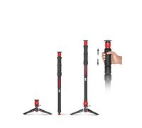 IFOOTAGE 59” Monopod with Feet,Cobra 3 Strike A150S,Professional Travel Camera Monopod,Pedal Lock Base,One-Click Design,for VCR DSLR Nikon Sony,Max.Load 11lbs/5KG