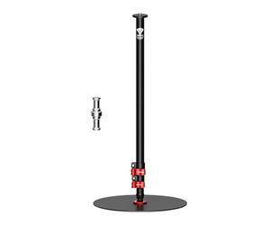 IFOOTAGE A300 Round Base Monopod, 60" Aluminum Studio Stand Camera Monopod Tripod Compatible for DSLR Camera, Light, Webcam Live Streaming, Vlogging, Payload 10KG/22LBS