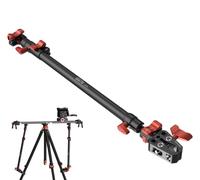 IFOOTAGE Camera Slider Support Arm Stabilizer SA-32, 32" Length Adjustable Telescoping Support Rod with C Clamps and Quick Release Ballhead for Camera Video Slider Rail and Tripod