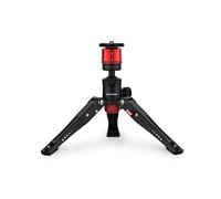 IFOOTAGE Cobra 3 Base Small Tripod, Aluminum Table Top Mini Tripod with 3/8" and 1/4" Quick Release Plate, Payload 17.6lbs for Telescope, DSLR Camera, Video Camcorder, Mobile Phone