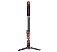IFOOTAGE Cobra 3 Monopod C180F,Carbon Fiber Monopod with Feet for Camera,DSLR,Minipod Base Tripod,Payload up to 17.6lbs/8KG,Max. Height 71inch/180cm