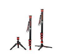 IFOOTAGE Monopod Cobra 3 A180F, 71" Monopod for Camera Aluminum Travel Monopod with Feet, 1/4'' & 3/8'' Quick Release Compatible with Sony Canon Nikon DSLR Camera, Payload 17.64Lbs