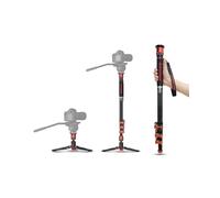 IFOOTAGE Monopod for Camera 71" Cobra 3 A180F,Quick Adjust Monopod with Feet, Walking Stick,CB3 Base Tripod,for Camera Photography,Travel,Payload up to 17.64 lbs/8 KG
