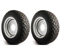 Ifor Williams Wheel & Tyre PAIR 185/70R13 5 Stud 6.5" PCD 4.5" Centre Bore - Lichfield Trailer Centre