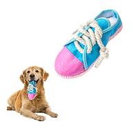 IFOYO Squeaky Dog Chew Toy, Mini Sneaker Interactive Toy For Small Dogs | Durable Mini Sneaker, Built-In Squeaker, Encourages Chewing And Interactive Play, For Puppies And Small To Medium Dogs, Blue