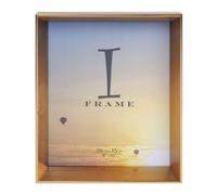 iFrame Gold Angled Box Photo Frame 8" x 10"