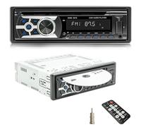 iFreGo Car Radio with Bluetooth CD Player and Hands-Free Calling, Bluetooth 1 DIN USB/TF/MP3 Player/AUX in, FM/AM Radio, RDS, RCA, Auto Search Function, 60W x 4, Quick Charge Function