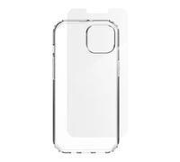 ZAGG iFROGZ Defence Bundle Pack for Apple iPhone 16e (6.1 inch Case, iPhone 14, iPhone 13, Screen Protector & Case, Scratch Resistant, Smudgefree, Slim, Snap On, Clear