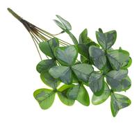 ifundom 1 Bunch Simulation Shamrock Bunch Artificial Shamrock Picks Imitated Plant Green Silk Cloth Low Maintenance Keeps Fresh and Beautiful Indoor Decorations Walkway