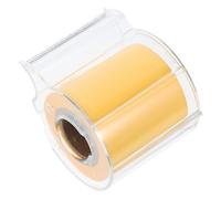 ifundom 1 Roll Orange Self-adhesive Memo Note Tape, Tearable Multi-function Sticky Notepad for Household and Office Use, Portable Reminder Stickers with High Adhesion