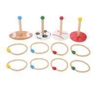 ifundom 1 Set Rope Ring Toss Game Replacement Parts For Adults Kids Outdoor Toss Rings For Agility Practice Speed Yard Toy Backyard Lawn Games