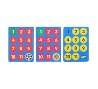 ifundom 1 Set Soccer Player Magnets - Coaching Board Replacement Magnets with Numbers for Team Sport - Goal Player Magnetic Pieces for Soccer Football Basketball Coaches Clipboard
