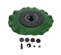 ifundom 1 Set Solar Powered Fountain Pump for Outdoor Gardens Energy Saving Water Feature Mini Floating Sprinkler for Pools and Fish Tanks Creative Solar Fountain for Decoration