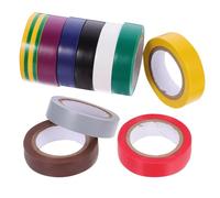 ifundom 10 Rolls Electrician Tape PVC 15mm X 10.9 Yards | Assorted Colours, Multi Level Protection and Bonding Strength, Easy Wire Identification for Automotive Cable Use