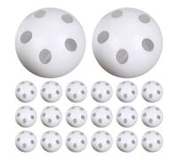 ifundom 100pcs Ball Inserts for Puppet Doll - 0.94" Noise Maker Insert - for DIY Craft Repair Parts and Soft Animal Puppets White