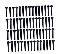 ifundom 100pcs Ballad Guitar Bridge String Pins Nails Studs for Acoustic Guitar String Pegs